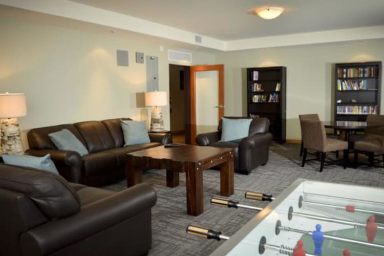 Lounge games area